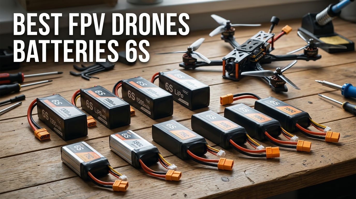 best fpv drones batteries 6s