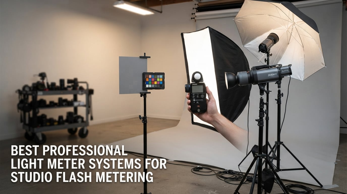 best professional light meter systems for studio flash metering