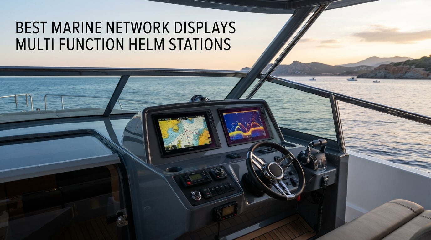 best marine network displays multi function helm stations