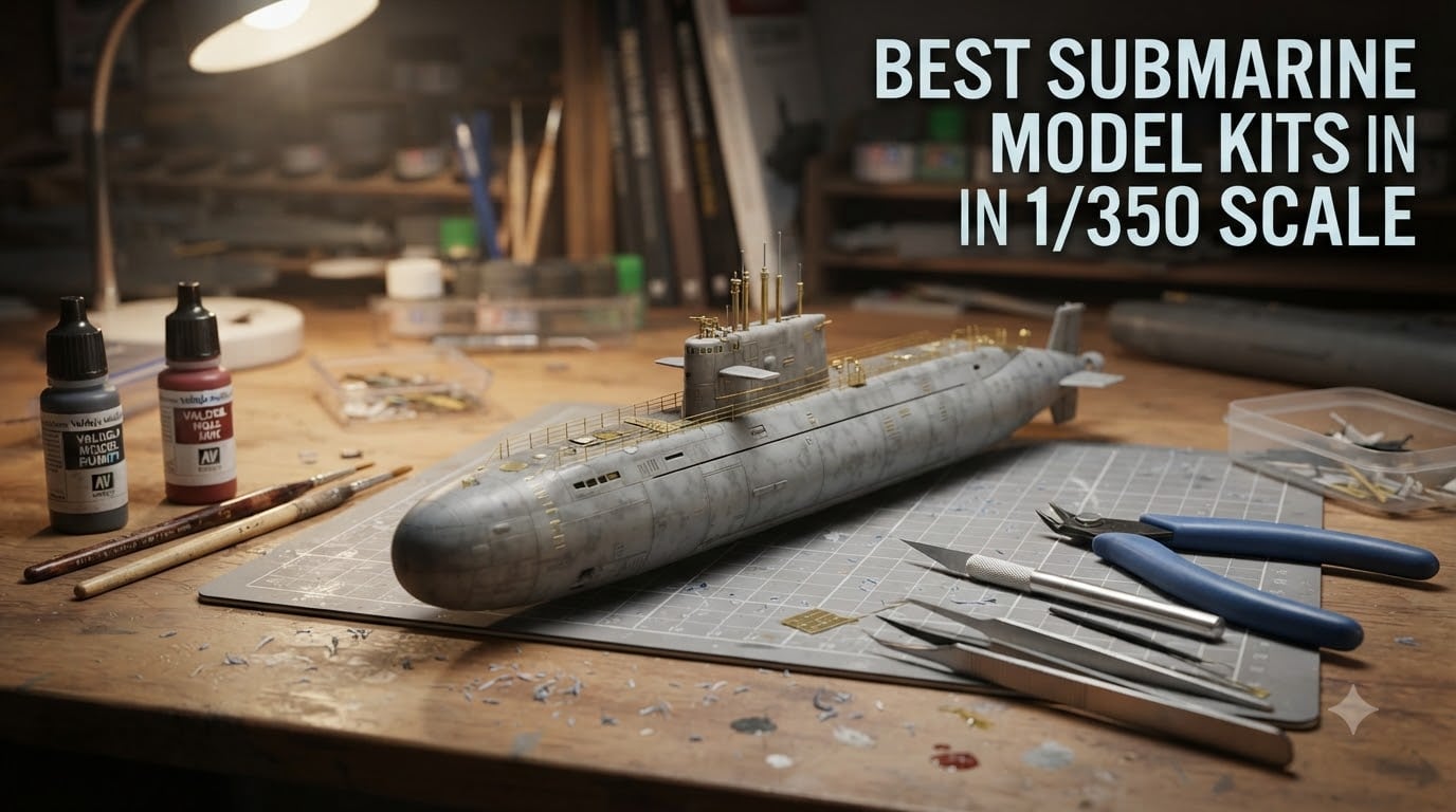 best submarine model kits in 1/350 scale