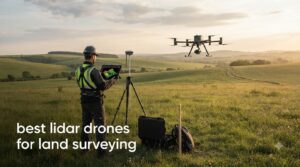 best lidar drones for land surveying