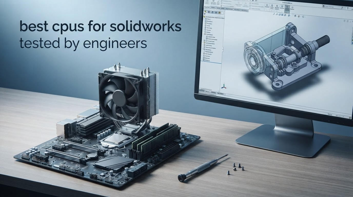 best cpus for solidworks tested by engineers
