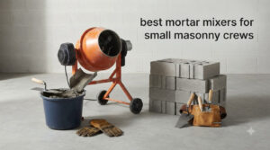 best mortar mixers for small masonry crews