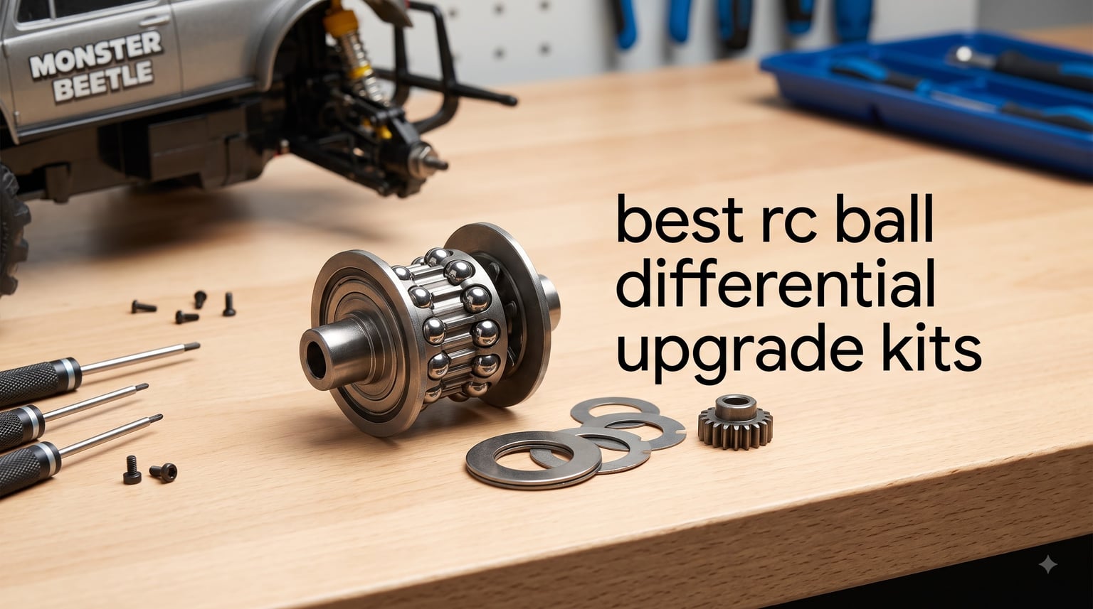 best rc ball differential upgrade kits