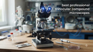 best professional trinocular compound microscopes