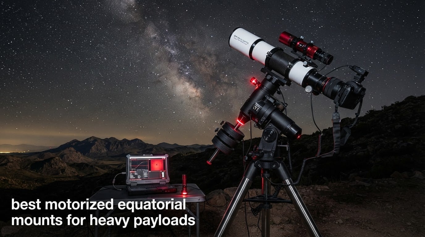 best motorized equatorial mounts for heavy payloads