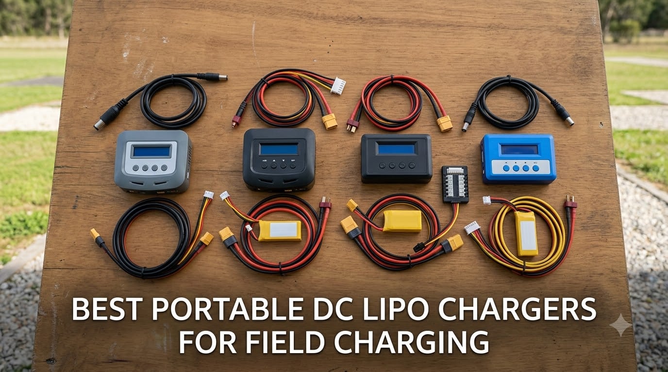 best portable dc lipo chargers for field charging