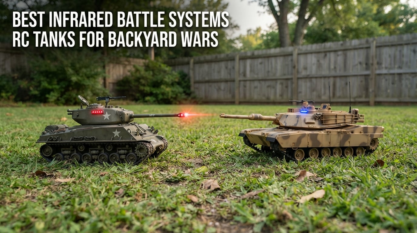 best infrared battle systems rc tanks for backyard wars