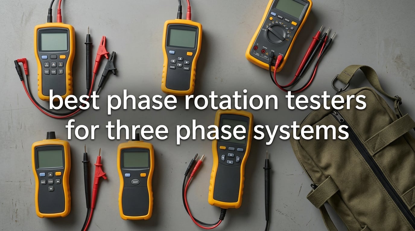 best phase rotation testers for three phase systems