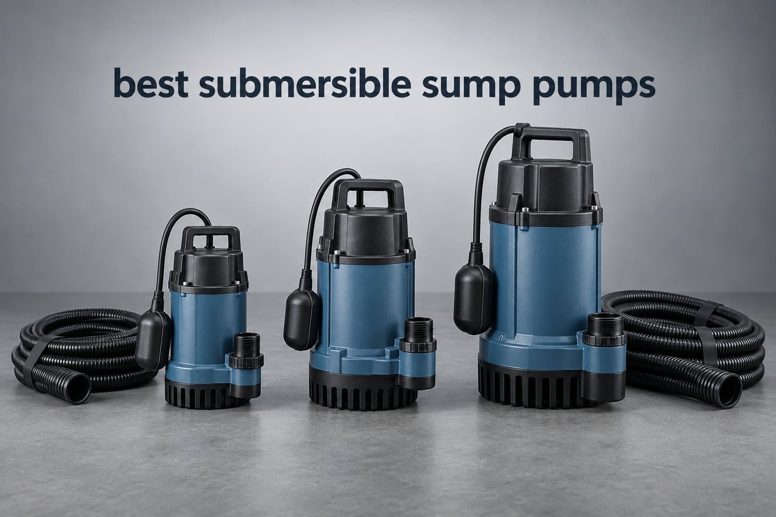 best submersible sump pumps