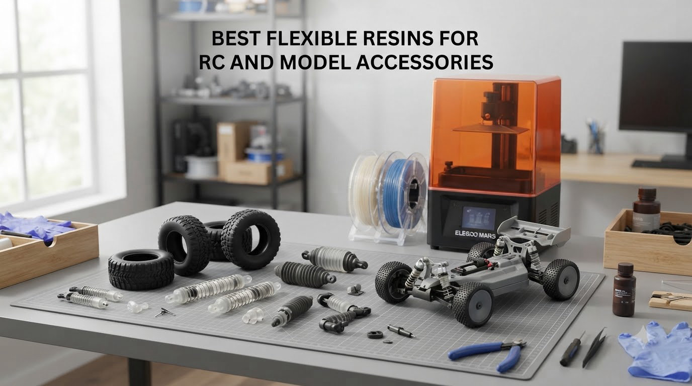 best flexible resins for rc and model accessories