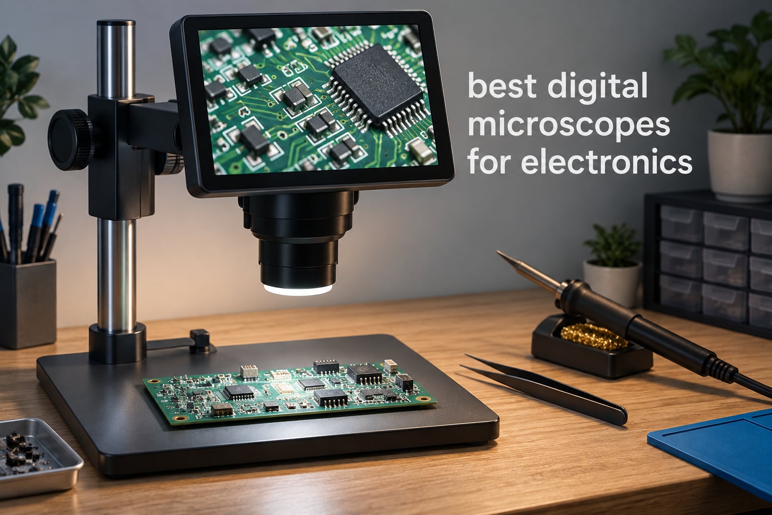 best digital microscopes for electronics