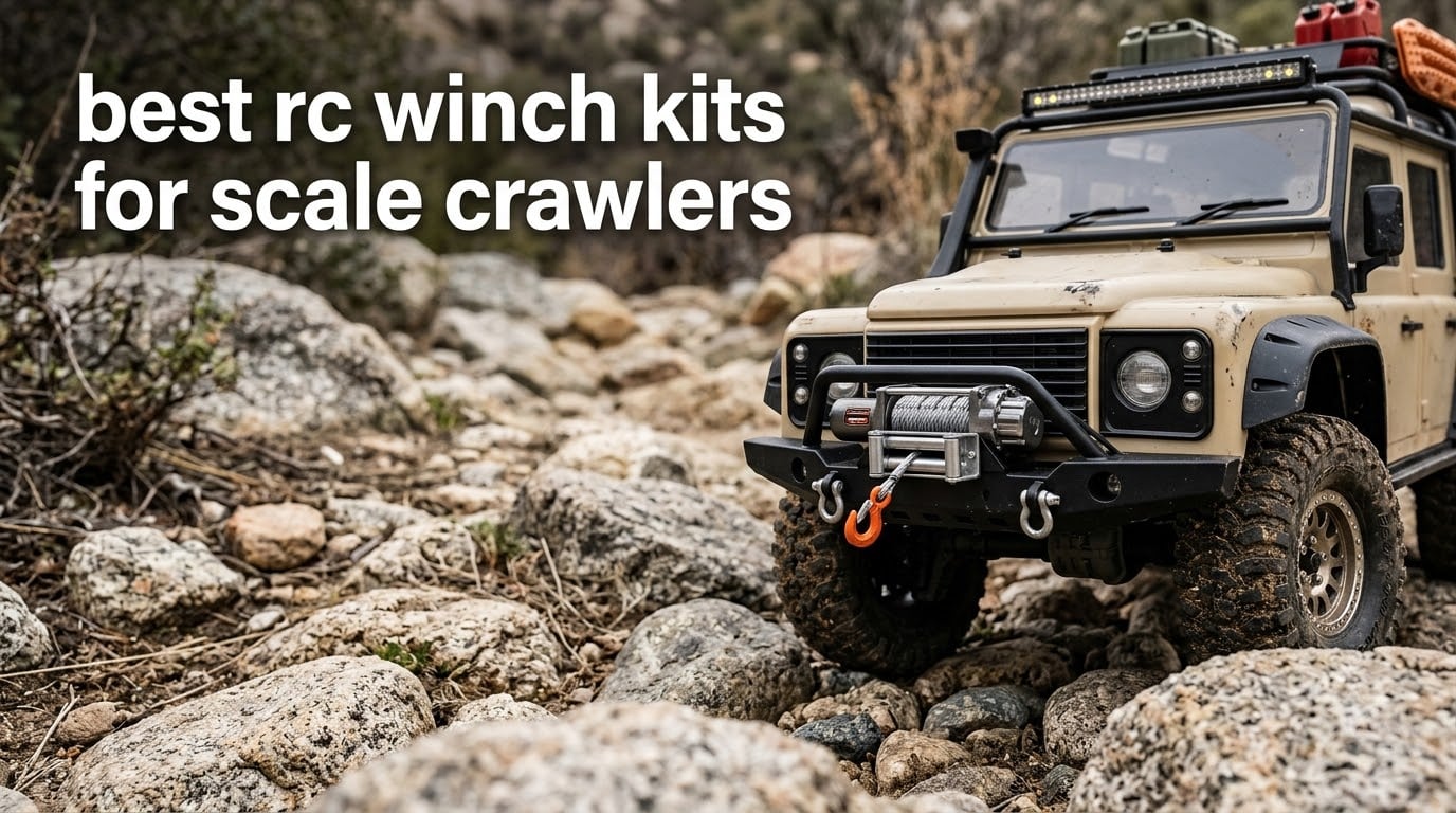 best rc winch kits for scale crawlers