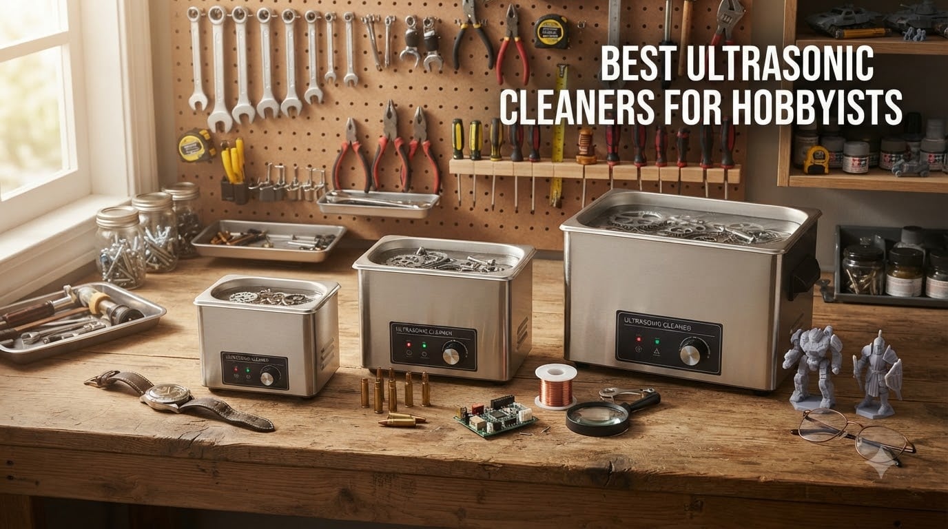 best ultrasonic cleaners for hobbyists