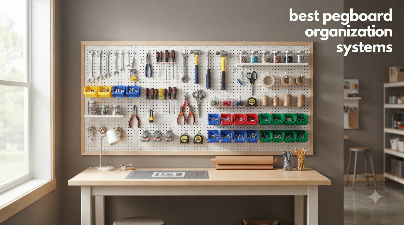 best pegboard organization systems