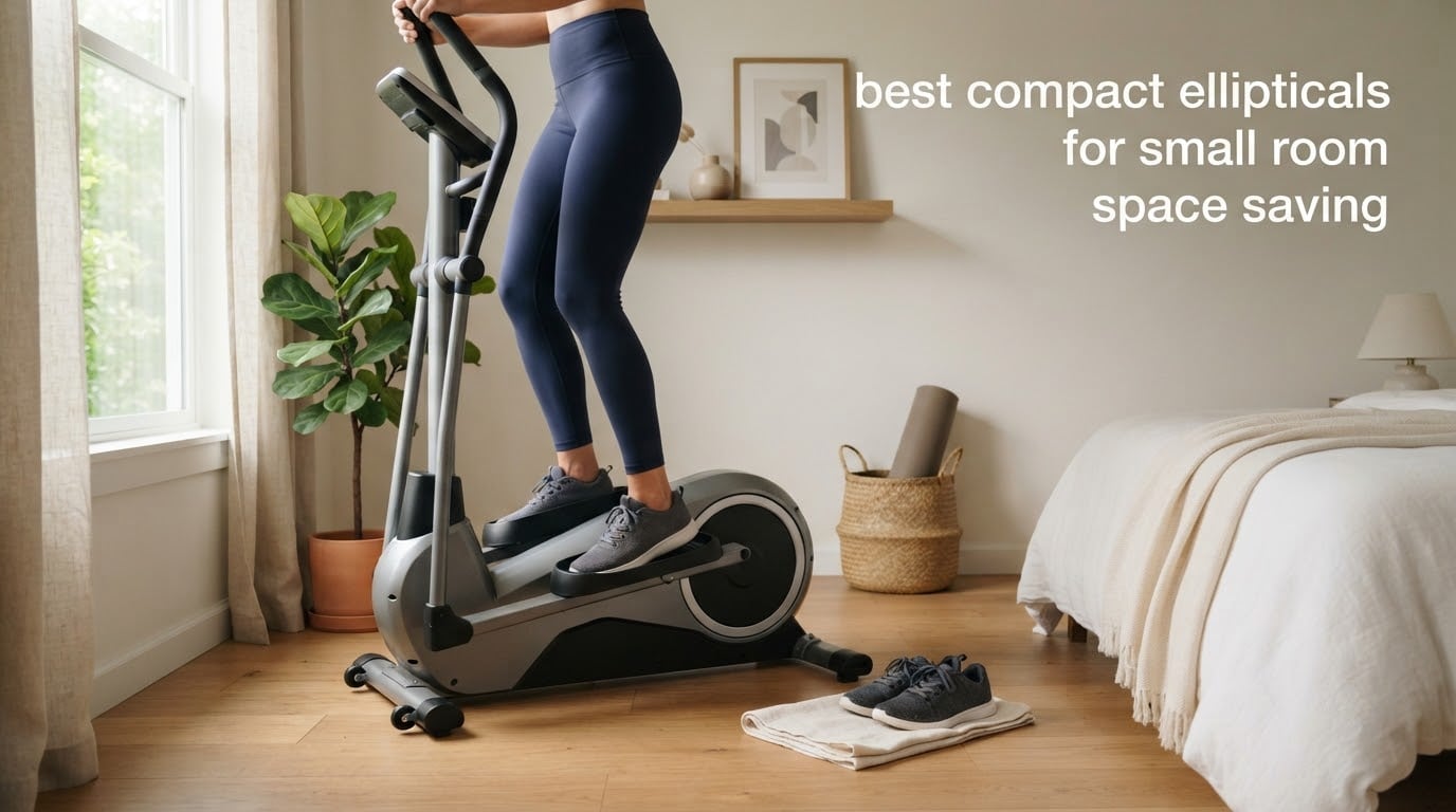 best compact ellipticals for small room space saving