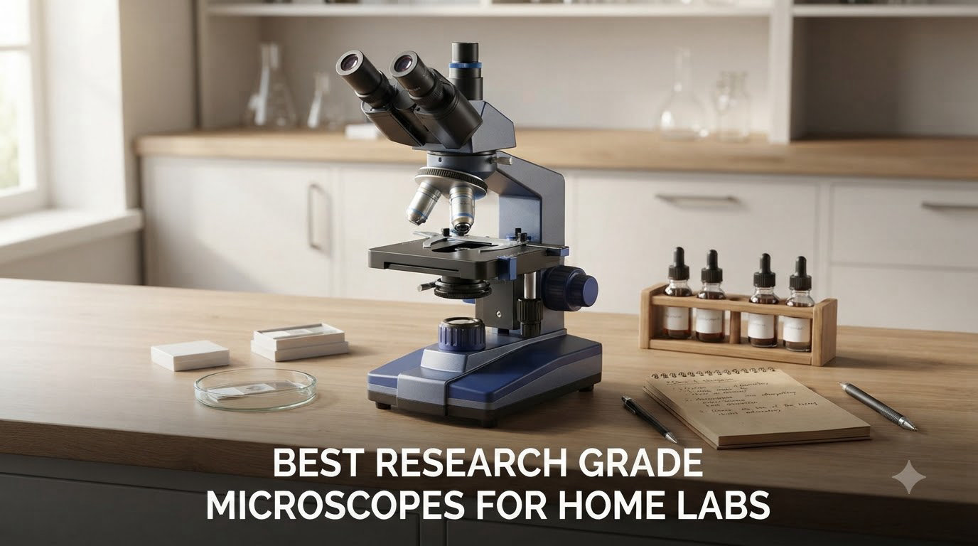 best research grade microscopes for home labs