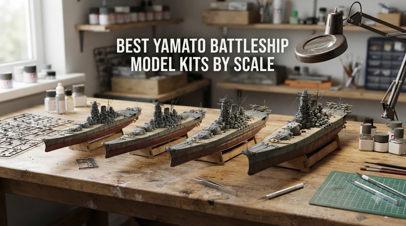 best yamato battleship model kits by scale