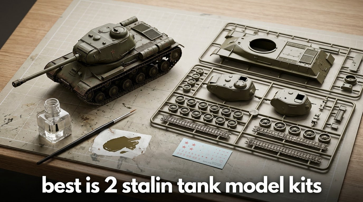 best is 2 stalin tank model kits
