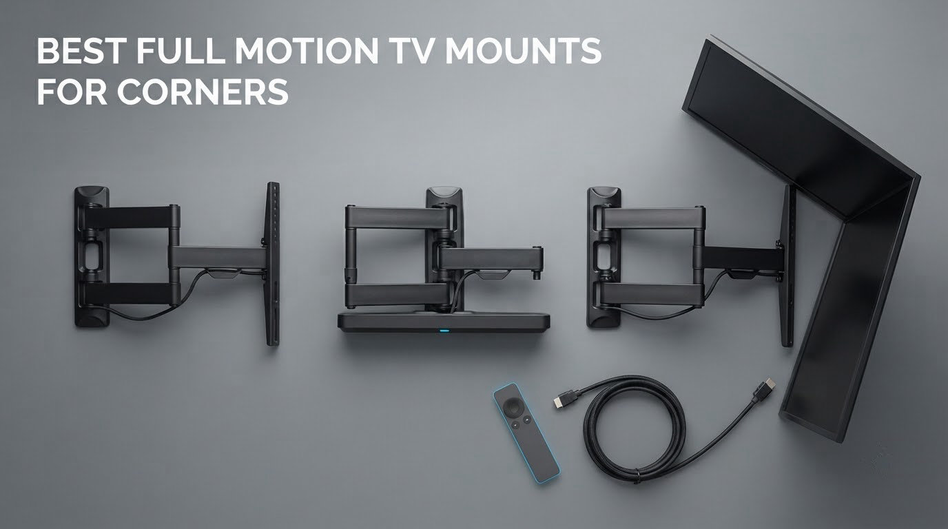best full motion tv mounts for corners
