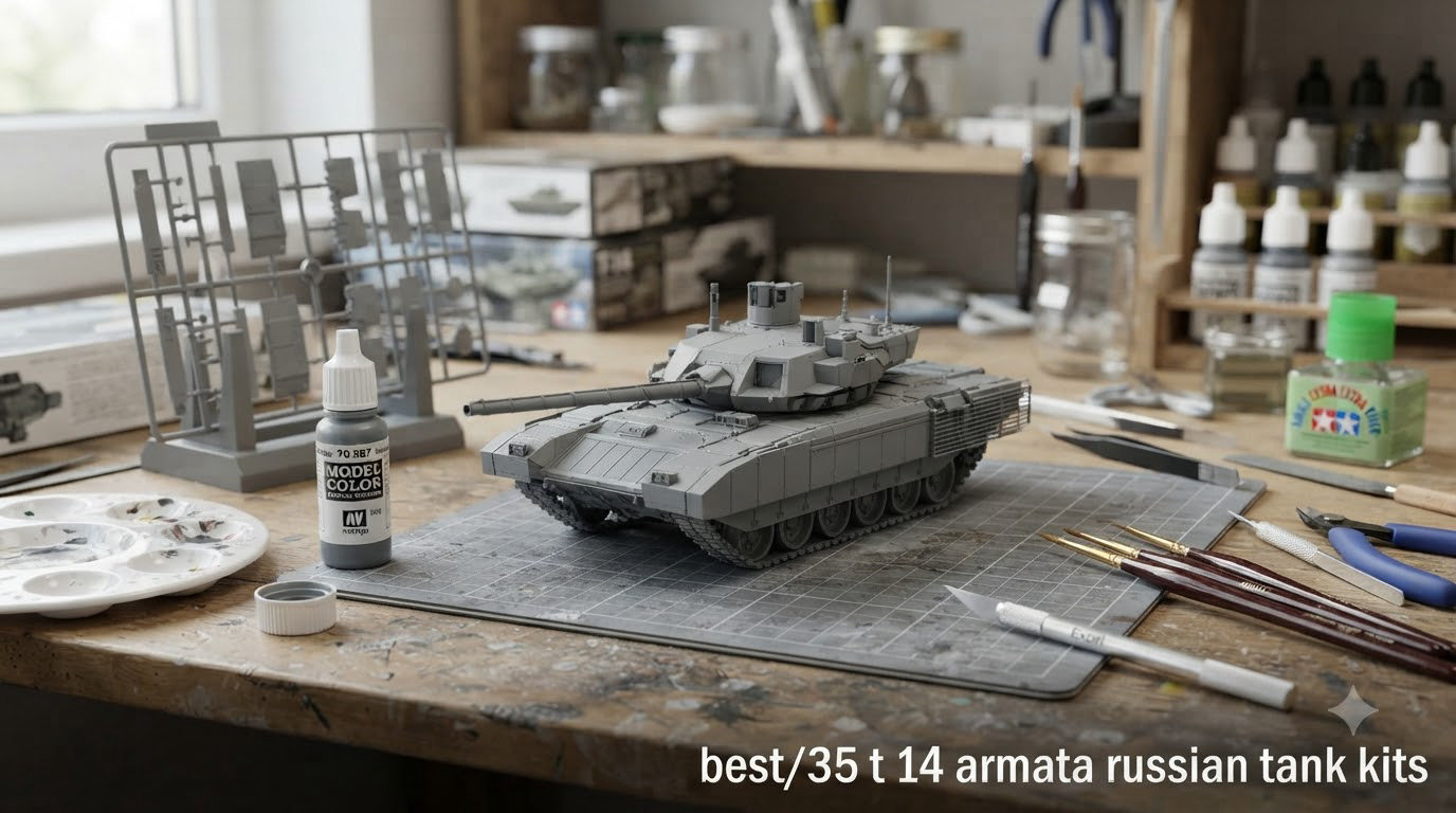 best 1/35 t 14 armata russian tank kits