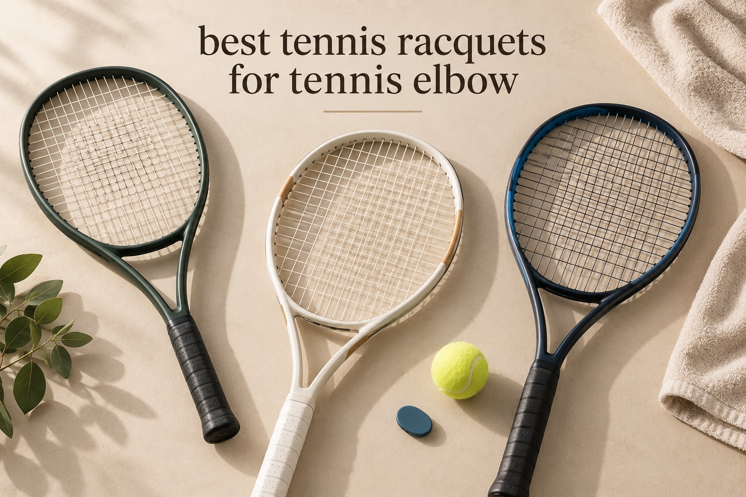 best tennis racquets for tennis elbow