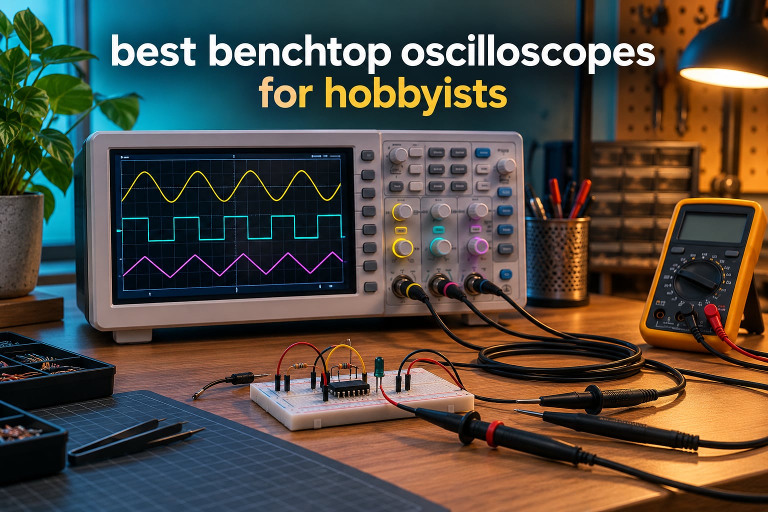 best benchtop oscilloscopes for hobbyists