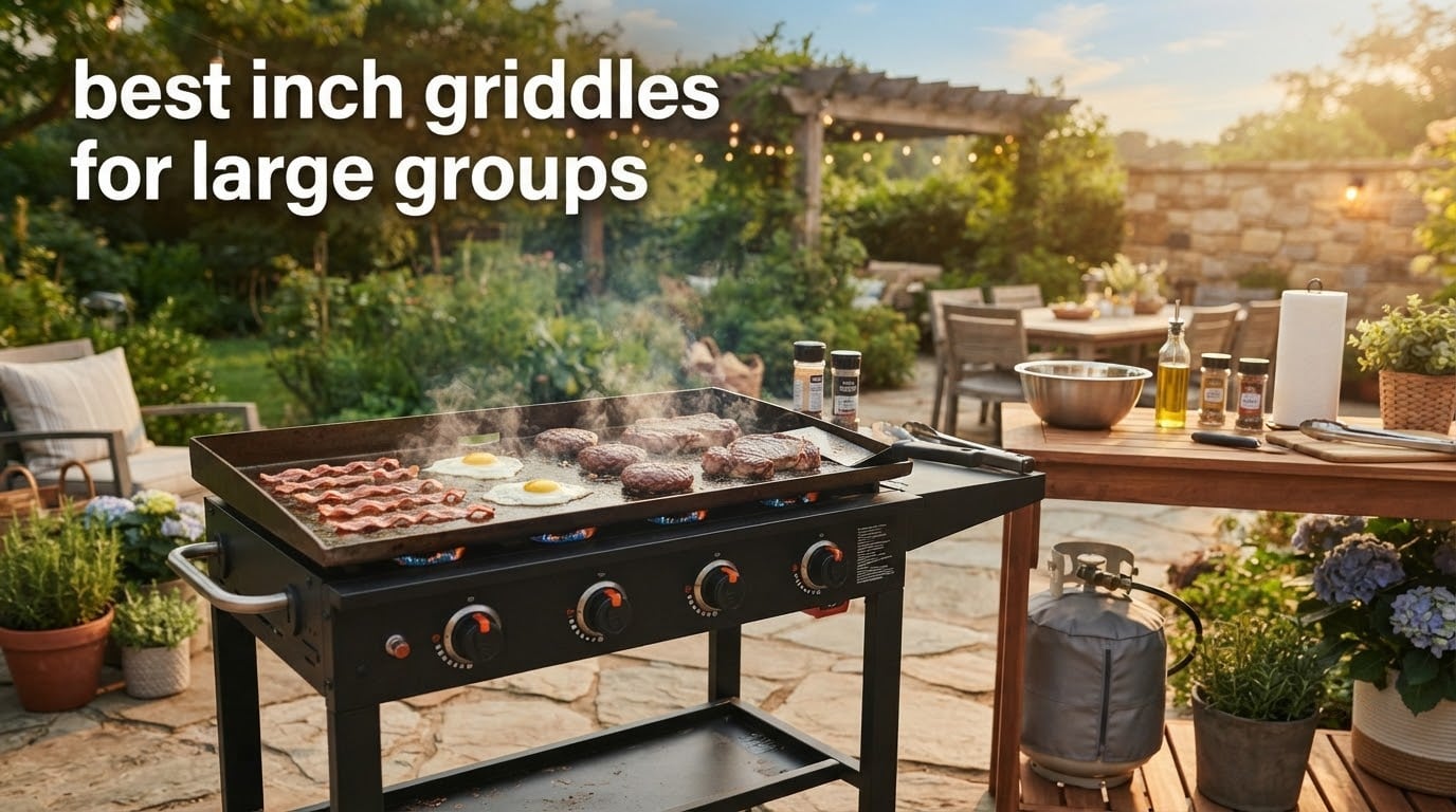 best 36 inch griddles for large groups