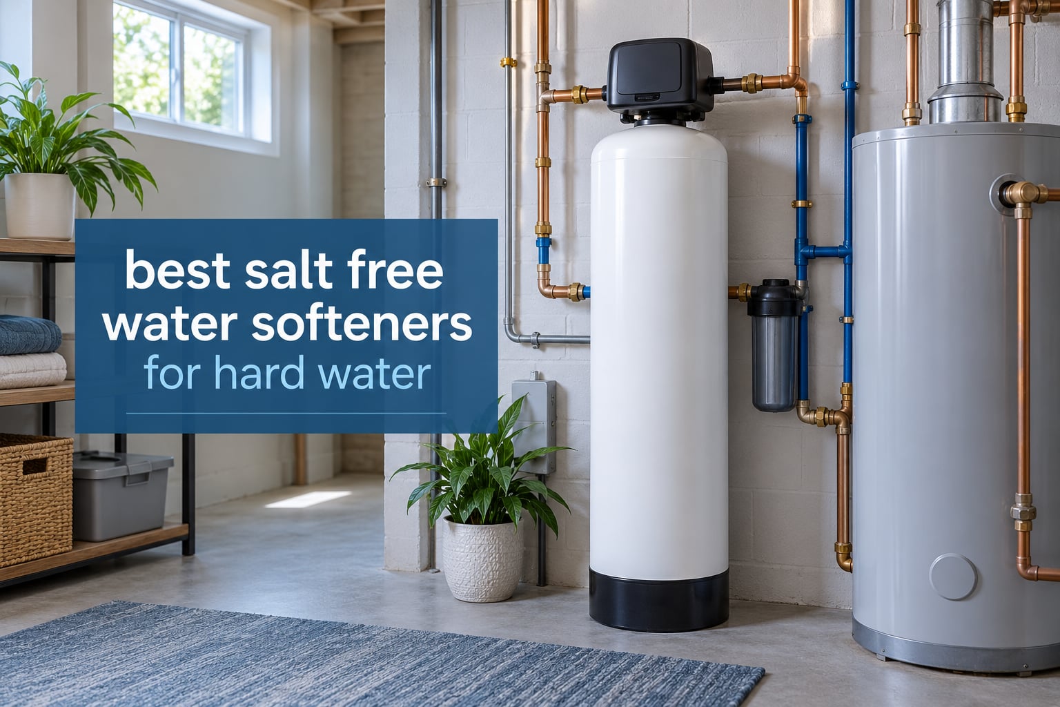 best salt free water softeners for hard water