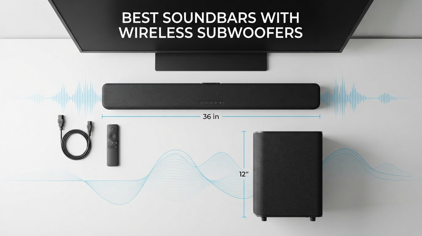 best soundbars with wireless subwoofers