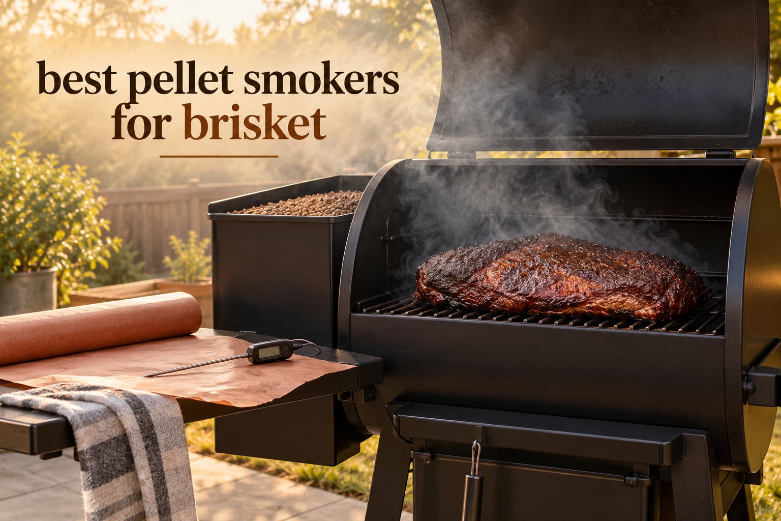 best pellet smokers for brisket
