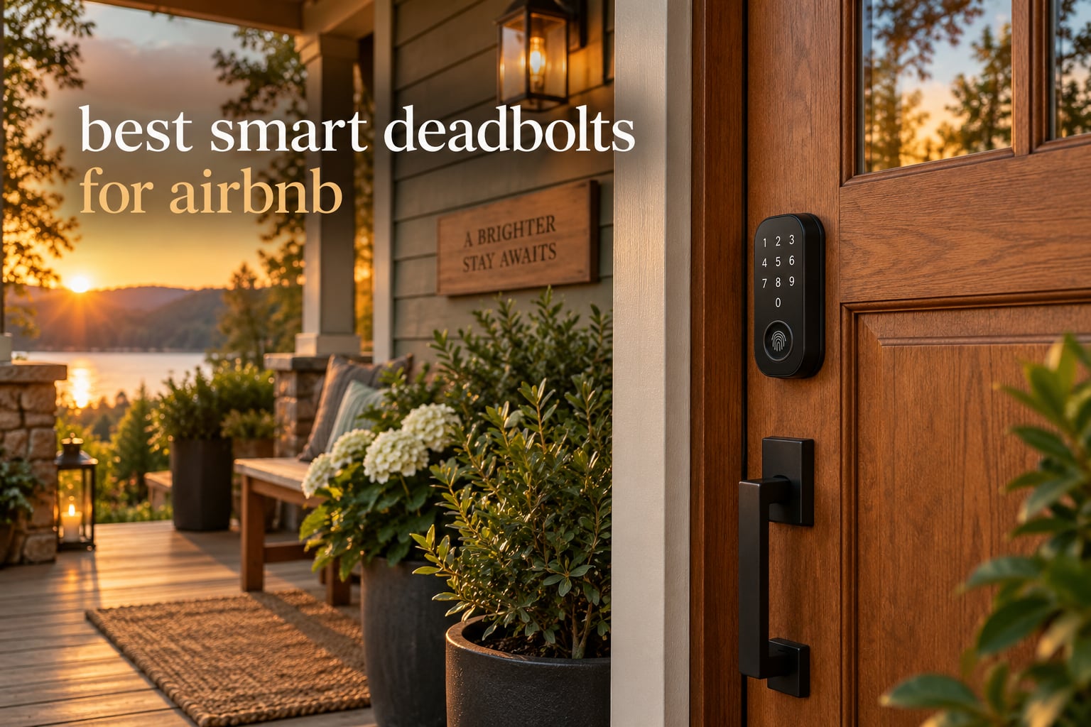 best smart deadbolts for airbnb