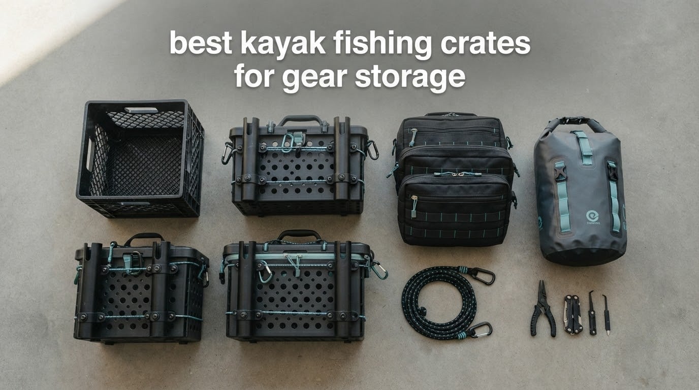 best kayak fishing crates for gear storage