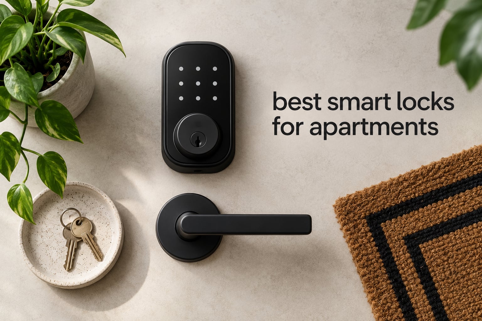 best smart locks for apartments