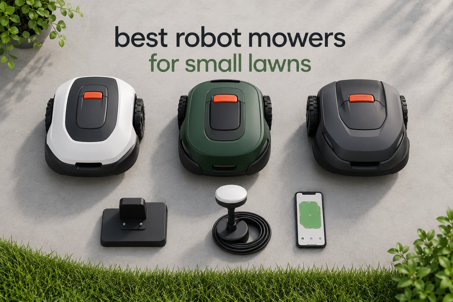 best robot mowers for small lawns