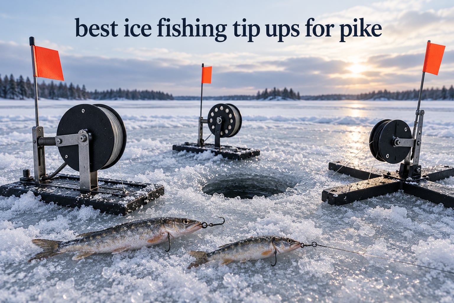 best ice fishing tip ups for pike