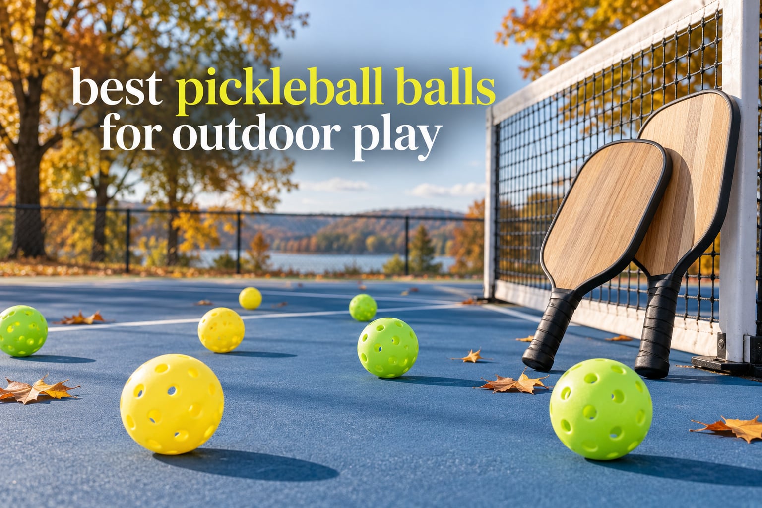 best pickleball balls for outdoor play