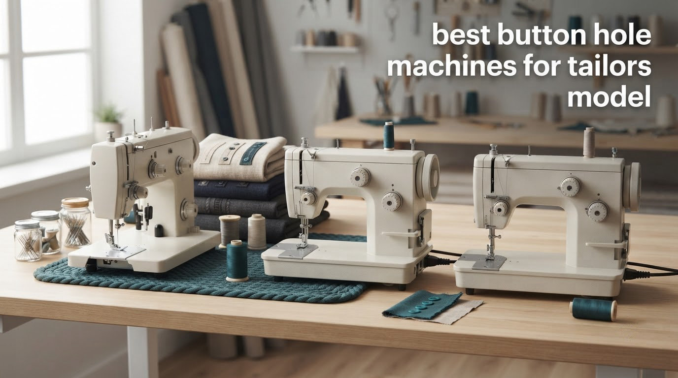 best button hole machines for tailors model