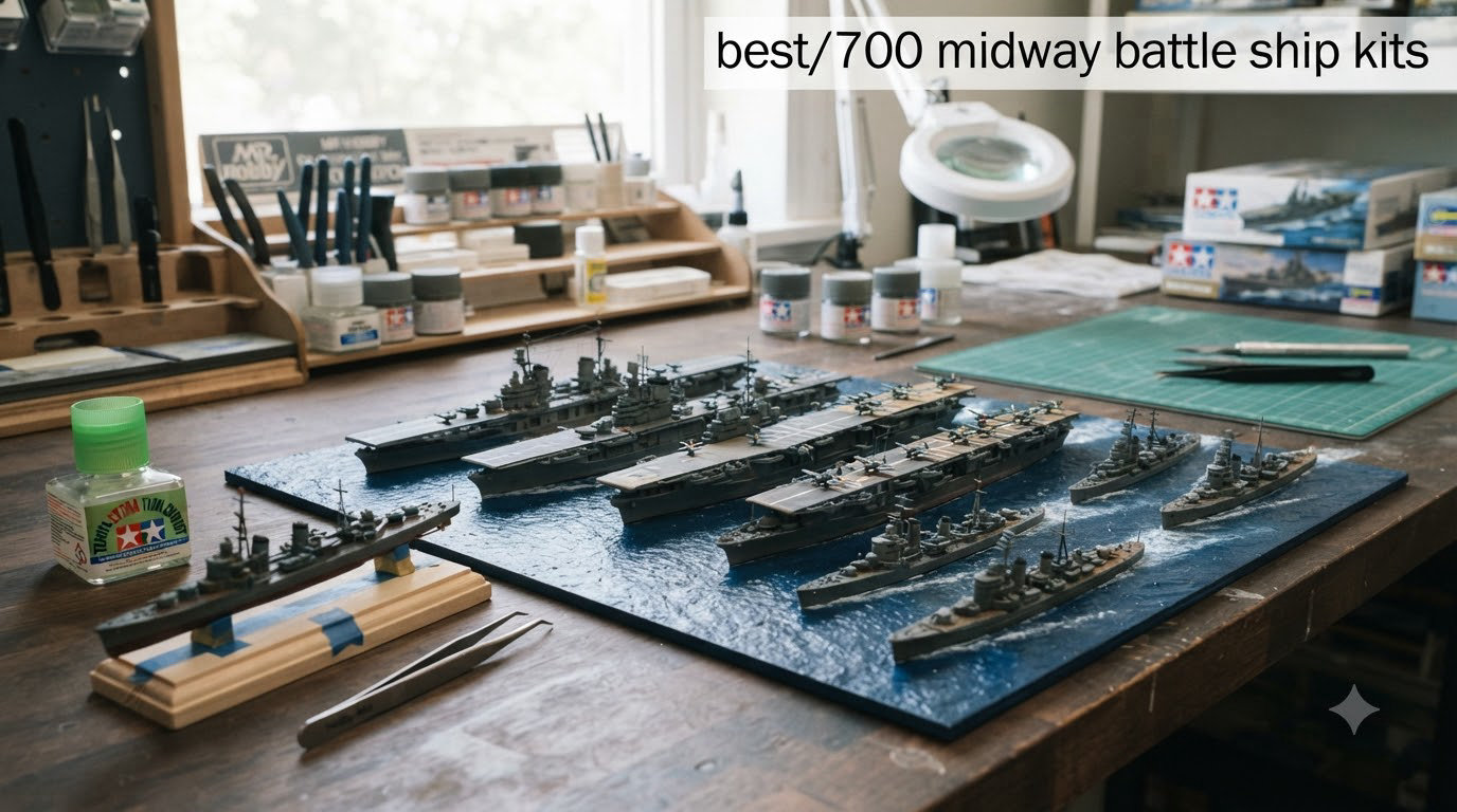 best 1/700 midway battle ship kits