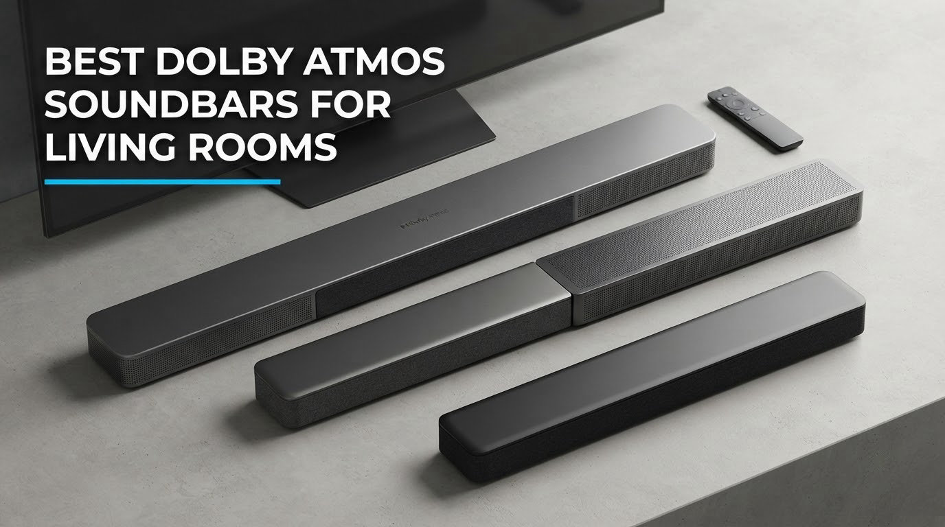 best dolby atmos soundbars for living rooms