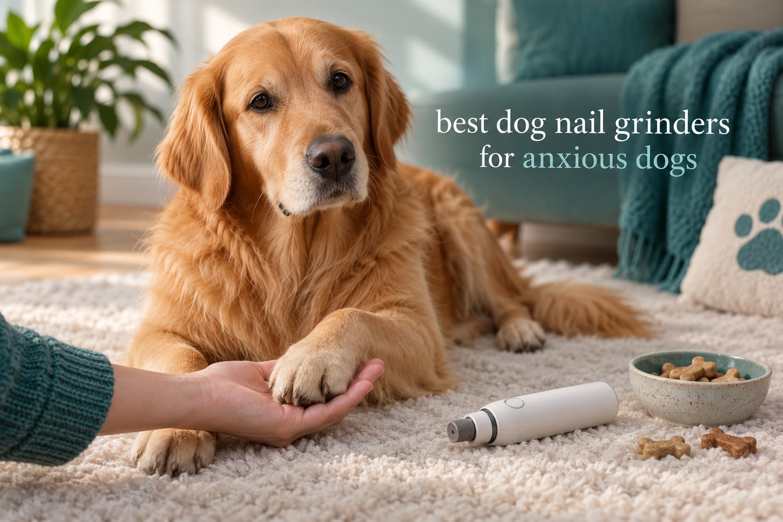 best dog nail grinders for anxious dogs