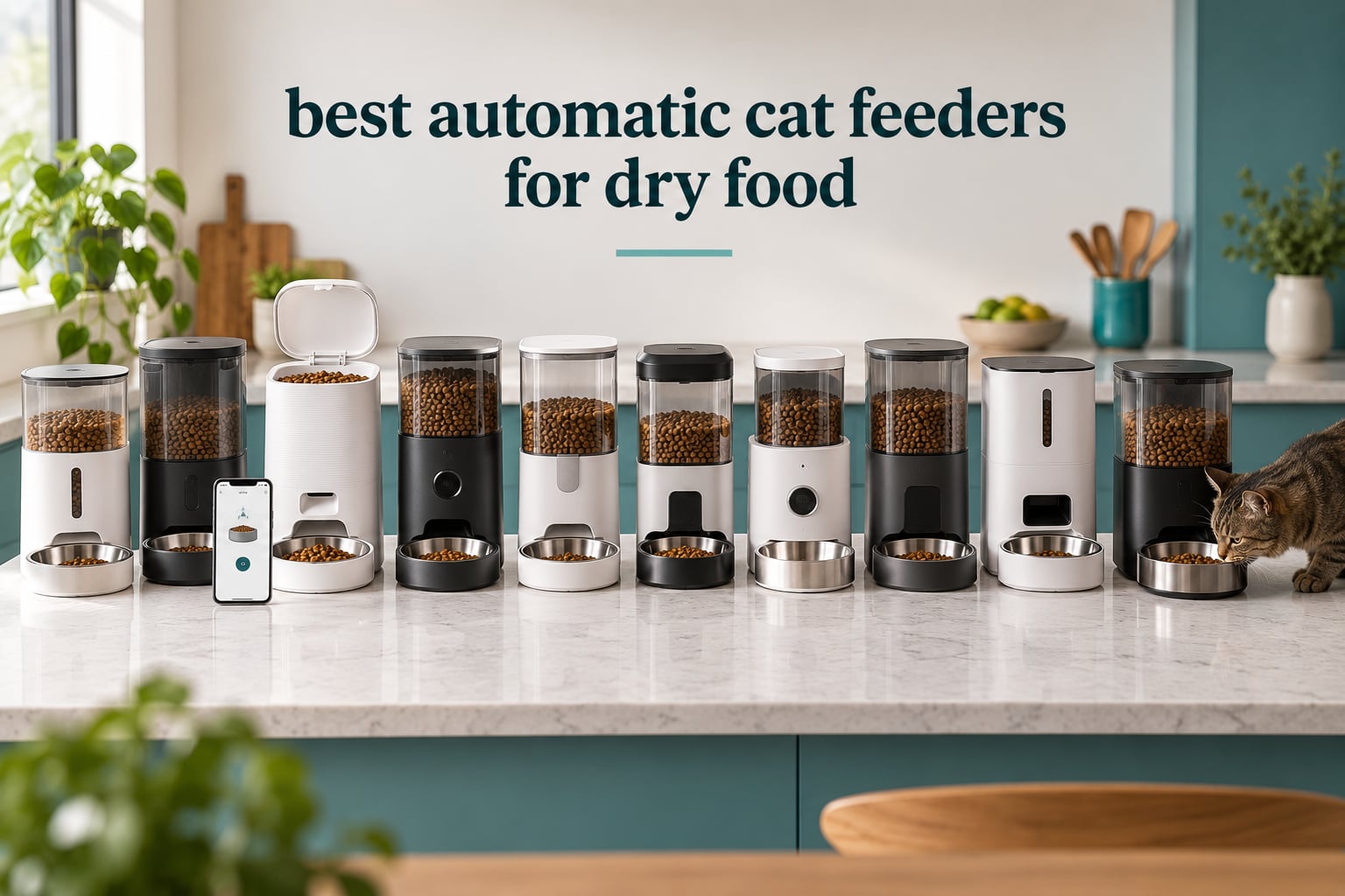 best automatic cat feeders for dry food