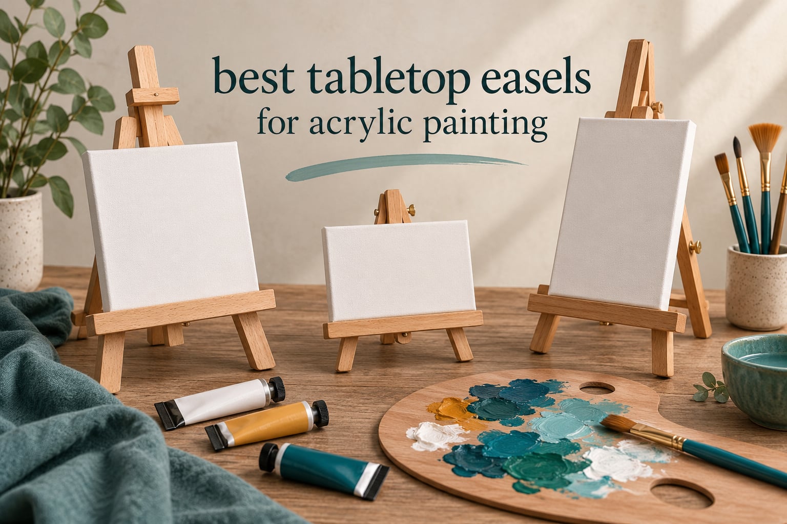 best tabletop easels for acrylic painting