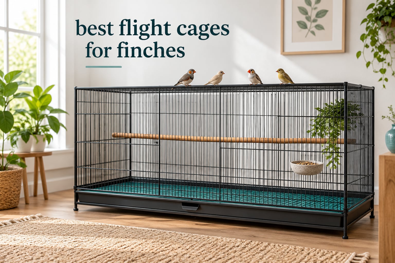 best flight cages for finches