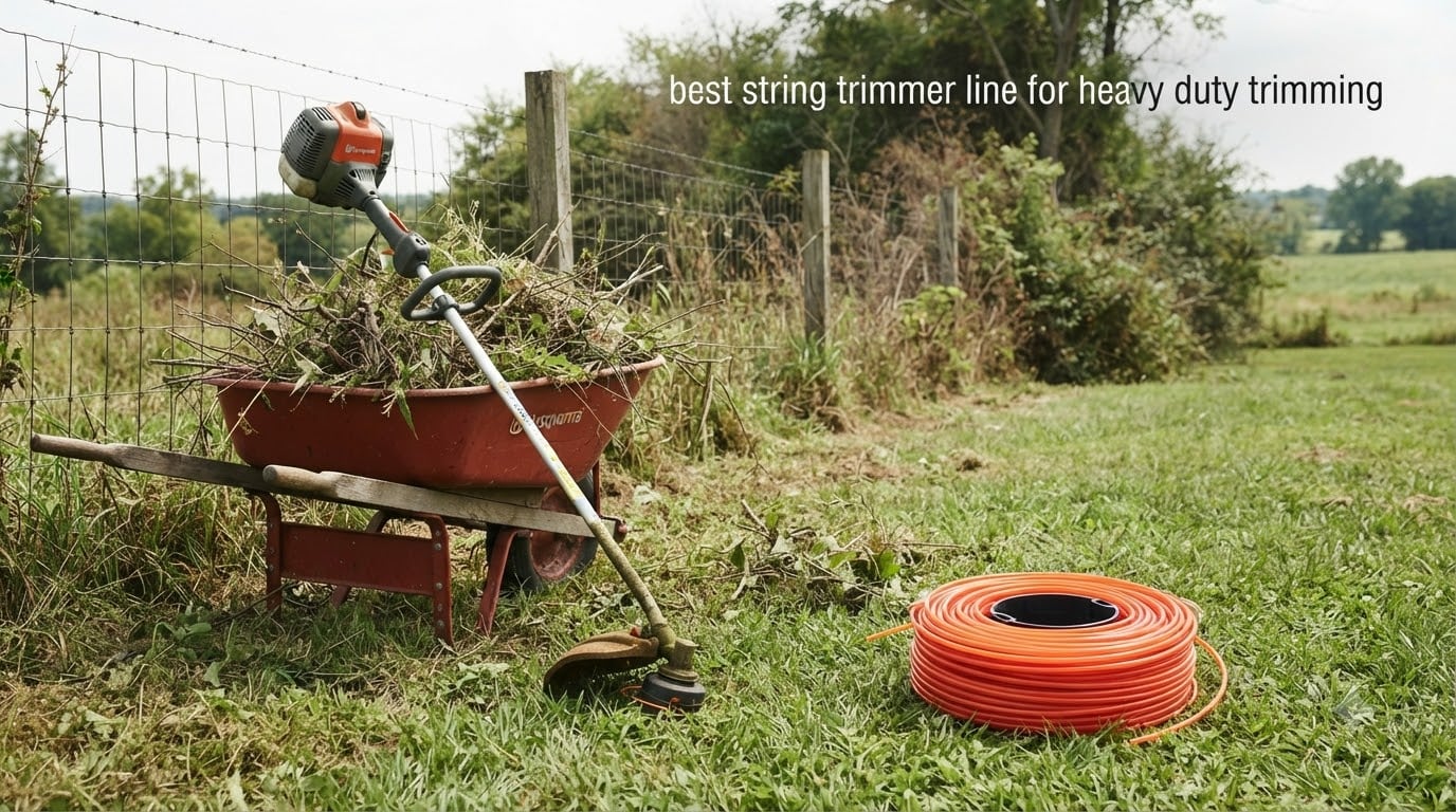 best string trimmer line for heavy duty trimming