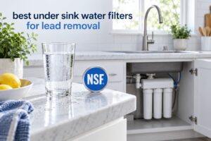 best under sink water filters for lead removal