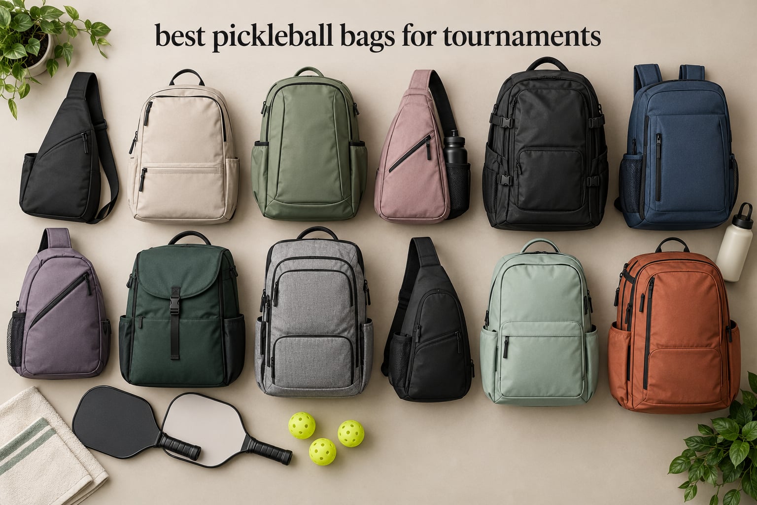 best pickleball bags for tournaments