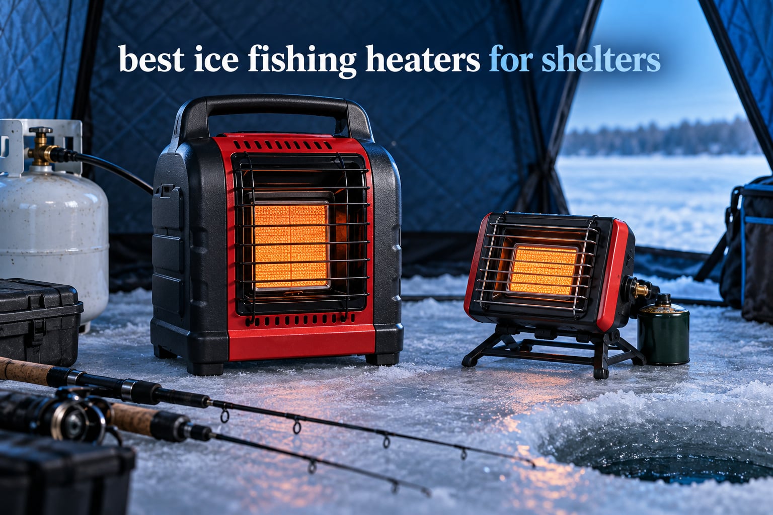 best ice fishing heaters for shelters