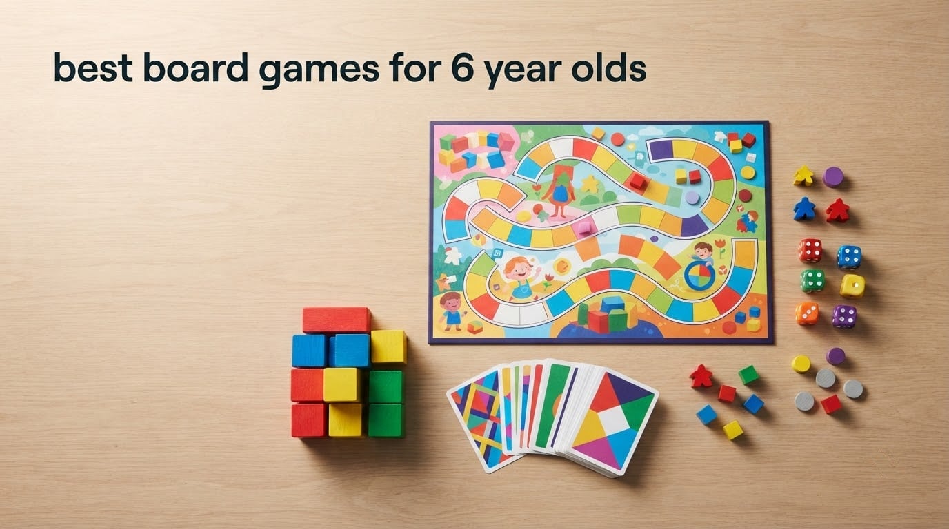 best board games for 6 year olds